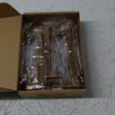 goldenwarm 10 Pack Champagne Bronze Cabinet Pulls Gold Cabinet Handles 5 Inch Champagne Drawer Pulls Brushed Bronze Drawer Handles Kitchen Dresser Hardware T Bar Square Hardware for Dresser Bedroom