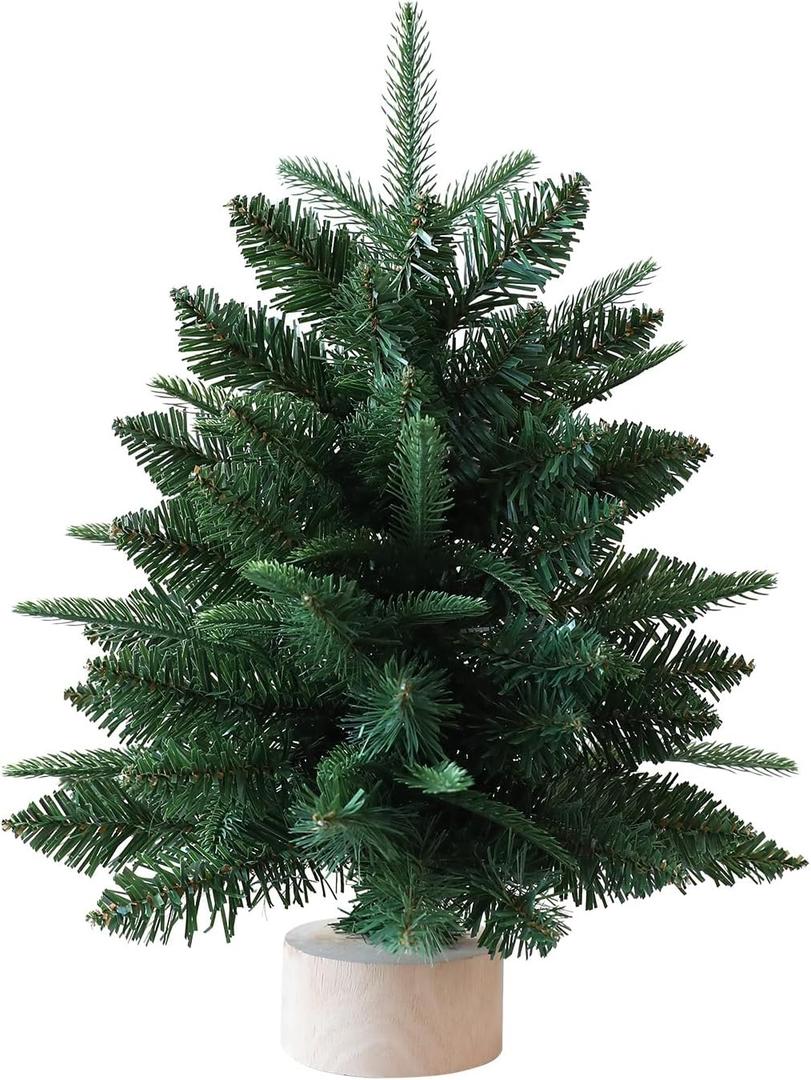 Mini Artificial Xmas Pine Tree Christmas Trees for Themed Party Decoration Tabletop with(A-60CM)