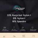 SHAPELLX Shapewear Tummy Control Seamless High Waisted Body Shaper Waist Slimming Thong Underwear Girdle Tummy Slimmer (Black)