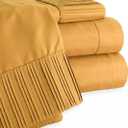 Luxury Collection 4-Piece Sheet Set, Queen, Light Brown