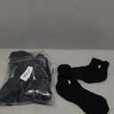 Ralph Lauren Polo Classic Sport 6 Pack half Cushioned sole Men's Socks (Black with Silver Horse)