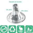200 Counts Ear Thermometer Probe Covers/Refill Caps/Lens Filters for All Braun Ear Thermometer Models Thermometers Disposable Covers