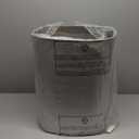 BestOffice | 13 Gallon Trash Can with Lid | Automatic Touchless Garbage Can | Odor Control | Modern Oval Design | Easy to Clean | Stainless Steel | Fits Any Kitchen, Bathroom, Office or Home