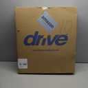 Drive Medical 11148-1 Folding Steel Bedside Commode Chair, Portable Toilet, Supports Individuals Weighing Up To 350 Lbs, with 7.5 Qt. Bucket and 13.5 Inch Seat, Grey