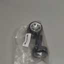 Dantenron 1/10 RC On Road Tires OD 65mm and Aluminum Street Wheels 12mm Hex Touring Tyres for 1:10 Rally Racing Drift Car Tamiya TT01 TT02 XV01 HPI KYOSHO HSP PTG2 Traxxas TA06 A959 PTG2 (Silver)