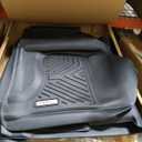 YITAMOTOR Floor Mats Compatible with Silverado/Sierra Crew Cab Bench Seat
All Weather Mats for 2014-2018 Silverado/Sierra 1500 & 2015-2019 2500HD 3500HD, TPE Rubber Floor Liners, LT Truck Accessories