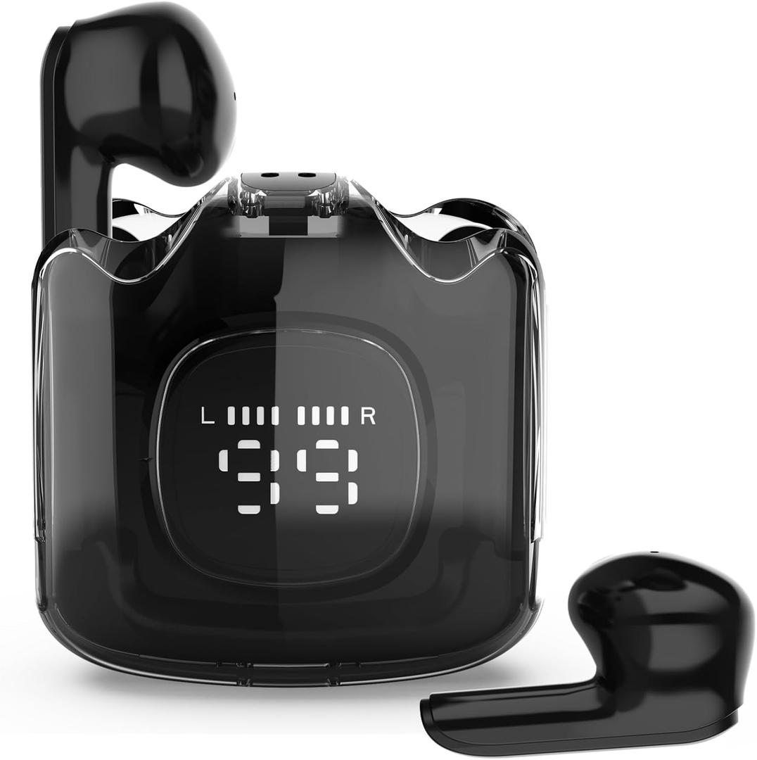 Language Translator Earbuds, with 138 Languages, Real-time Smart Translator with APP, Fast Reaction with Noise Cancelling, Bluetooth Earphones, Free Mode, Touch Mode to Control Translation, Speaker Mode