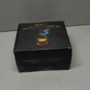 Electric Whiskey Smoker Gift Kit with 2 Glasses & Reusable Ice Cubes, Rechargeable Cocktail Smoker Kit with 6 Wood Chips, Old Fashioned Whiskey Accessories, Bourbon Gifts for Men, Dad, Husband