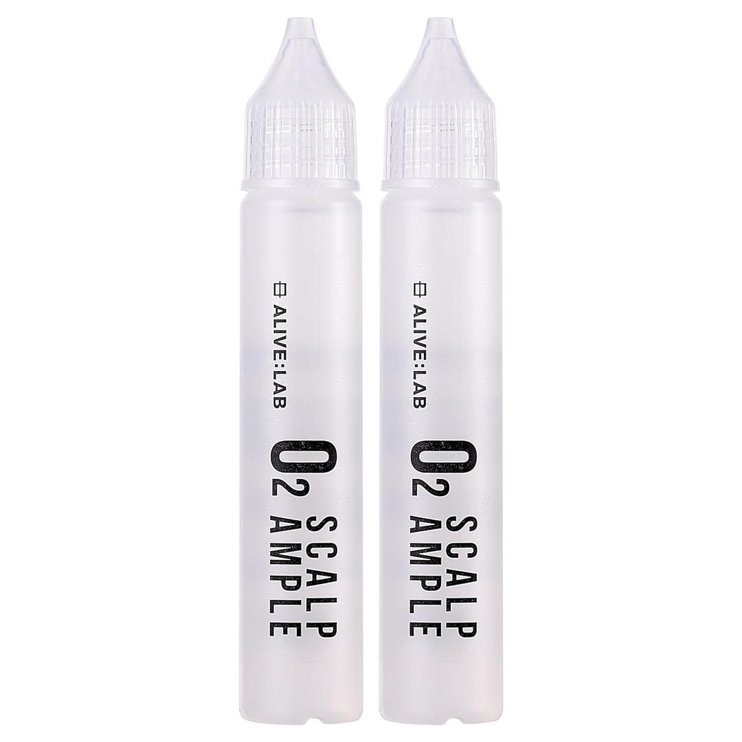 ALIVELAB O2 Scalp Ample  Anti-Dandruff, Anti-Itch Scalp Care Ampoule  Soothing & Hydrating Formula for Dry, Flaky Scalp  Promotes Healthy Hair & Reduces Irritation  (2 x 0.85 fl.oz)