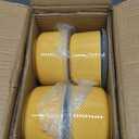 Adewnest Ceramic Bowls with Lids: 20 oz Microwave Safe Food Storage Containers for Soup, Salad, Cereal, Leftovers, Meal Prep, Lunch, Picnic, Camping, Serving - Airtight, Yellow, Set of 4