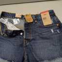 Levi's Women's 501 Original Shorts, (New) Dark Indigo Worn in, 28