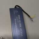 LED Driver 12V 300W Waterproof IP67 LED Power Supply 110V AC to 12V DC 25A 300 Watt Quiet Low Volt Converter LEDs Transformer Constant Voltage Ultra Slim for LEDs Strip, Indoor & Outdoor