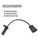 614252 Speed Sensor Kit，Replacement for E-Z-GO Electric RXV Vehicles 2012.5-Up