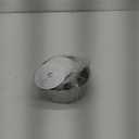 Small 1L Cat Water Fountain Stainless Steel, Quiet Drinking Bowl Dispenser for Indoor Pets and Dog, BPA Free, Easy to Clean,No Adapter Included