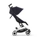 Cybex Libelle 2 Travel Baby Stroller - Lightweight Carry-On Travel Stroller for Airplane with One-Hand Recline, Compatible with CYBEX Car Seats, Magic Black