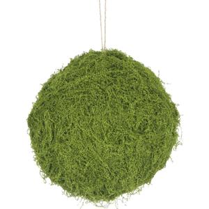Fake Moss Balls Decorative Faux Moss Balls 8" Artificial Balls for Outdoors Large Green Hanging Balls Bowl Fillers for Centerpiece Balls Home Party Wedding Decor