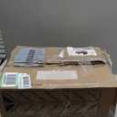 Cordless Vacuum Cleaner, 600W 50KPA 65Mins Runtime Fast Charging Vacuum Cleaner, Self-Standing LED Light Touch Screen Stick Vacuum for Home Light Weight,for Pet Hair/Carpet/Floor, White