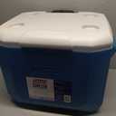 Coleman 60qt Rolling Cooler with Wheels, Insulated Portable Wheeled Chiller with Ice Retention, Made in USA