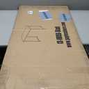  Computer Desk Study Writing Table, Adjustable feet, Modern Furniture for Home Office (Black, 39 inch)