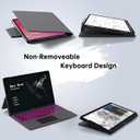 For 14.6 inch Samsung Galaxy Tab S11 Ultra/ S10 Ultra/ S9 Ultra /S8 Ultra Case with Keyboard - Folio Book Cover with Touchpad - 7 Color Backlit Keyboard with S Pen Holder for 14.6" Samsung Tablet