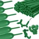 Green 260 Balloons, 50 PCS Long Balloons, Animal Balloons, Long Balloons for Tying Balloon Arch, 260 Balloons Green, Balloon Animal Balloons, Balloons for Balloon Animals, Green Balloons