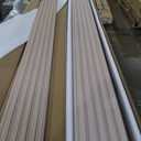 Art3d Slat Wall Panels, WPC Soundproof 3D Wall Paneling for Interior Wall Decor, TV Background, 8-Pack 96 x 6 in. Oak