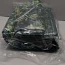 GarveeHome Forest Rugs 5x7, Dark Green Washable Area Rugs for Living Room 5x7, Botanical Low Pile Non Slip Stain Resistance Woodland Rug for Farmhouse, Bedroom, Dining Room