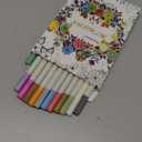 Sunshilor Metallic Markers Fine Point Metallic Marker Pens for Black Paper, Rock Painting, Easter Egg, Halloween Pumpkin, Card Making, Metal, Ceramic, Wine Glass, Set of 12