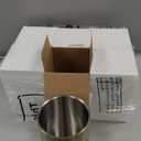 6 Pack Wine Chiller Bucket Wine Bottles Cooler Bulk, Stainless Steel Double Wall Insulated Champagne Ice Bucket for Parties,Fits for 750 ml Bottles (Gold)