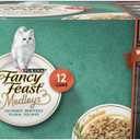 Purina Fancy Feast Wet Cat Food Variety Pack, Medleys White Meat Chicken in Sauce Collection - (Pack of 12) 3 oz. Cans (EXP 08/01/27)