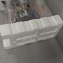 Turntable Vinyl Record Player Support Bluetooth Output Phono/Line Switch Pitch Control with Pre-Installed Counterweight & Magnetic Cartridge, Belt Drive 2 Speed (Brown)