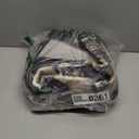 Snake 3x5 Area Rug Washable Non-Slip Dark Grey Gothic Witchy Fantasy Small Indoor Rugs for Entryway Soft Low-Pile Carpet for Kitchen Bedroom Living Room Nursery Throw Rug