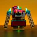 VONADO LED Light Kit for Lego Minecraft The Devourer Showdown 21257 (Lights Only, No Models) Creative Lighting Set Accessories Compatible with 21257 Minecraft Building Set, Green, Red