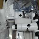 Cordless Vacuum Cleaner, 600W 50KPA 70Mins Runtime Fast Charging Vacuum Cleaner, Self-Standing LED Light Touch Screen Stick Vacuum for Home Light Weight,for Pet Hair/Carpet/Floor, White