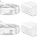 CXX i Phone Charger Fast Charging, MFi Certified, 20W USB C Block with 6Ft Charging Cable for i Phone 14/13/12/11/Xs/8, iPad and More [2 Pack]