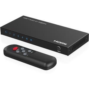 4K @ 60Hz HDMI Switch 4x1, HDCP Brand