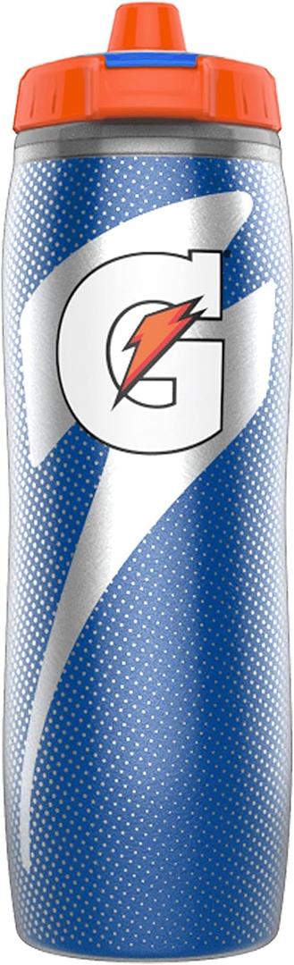 Gatorade Insulated Squeeze Bottle (30 Ounces, Blue)