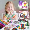 Sundaymot Kids Arts and Crafts Set 2000+ Piece DIY Craft Supplies Kit with Assorted Accessories for Boys & Girls Ages 6-12, School Classroom Projects, Gifts for Boys and Girls., One Size