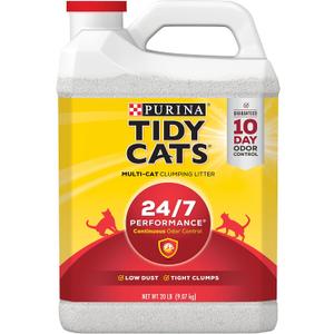 Tidy Cats Scoop Cat Litter Box, For Multiple Cats, 20 Lbs