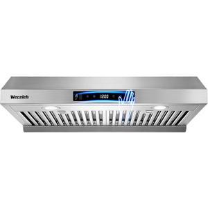 Ducted Under Cabinet Range Hood 30 Inch, 950CFM Stainless Steel Vent Hood