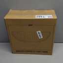 White Ceramic 8 Inch Small Decorative Bowl Fruit Bowl for Kitchen Counter Modern Pedestal Footed Centerpiece Bowl for Coffee Table & Home Decor Fall Catch-All Bowl for Key, Candy