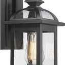 Darkaway Outdoor Lights Fixtures Wall Mount, Outdoor Wall Sconce with Seeded Glass Waterproof Outside Exterior Lighting Fixture for House, Front Porch, Patio (1 Pack)