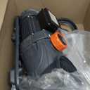 LEO In/Above Ground Pool Pump High Flow Powerful Self Priming Pool Pump,Orange Red