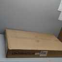 HOOBRO Litter Box Enclosure, Cat Litter Box Furniture with Removable Divider, Large Hidden Litter Box Furniture, Wooden Cat House, End Side Table, 31" L x 17.5" W x 19.7" H, White WT03MW01G2