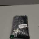 Artfish Women Sexy Deep V Neck Crop Top Bandage Wrap Tie Tight Cropped Fitted Cleavage Shirts (Medium, 01#black)