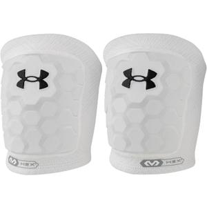 Under Armour Strive 3 Volleyball Knee Pads (Large, White)