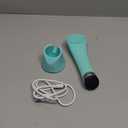 PRITECH Silicone Face Scrubber, Rechargeable Facial Cleansing Brush with Heat Massage End, Vibrating Exfoliator Scrubber for Deep Cleaning, Waterproof Face Brush for Women and Men (Green)