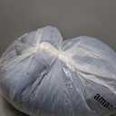 Litanika Grayish Blue Full Size Comforter Sets, 3 Pieces Ruffle Farmhouse Aesthetic Bedding Comforter Sets, All Season Soft Lightweight Fluffy Microfiber Bed Set(79x90In Comforter, 2 Pillowcases)