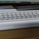 1 Set Peel and Stick Door Moulding Kit, Premade Wainscoting Panels, Self Adhesive 3D Trim for Interior Door Makeover Kits (1, Top11.8×22" Middle22×35.4" Bottom11.8×22")
