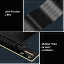 PCI-E 3.0 16X PCI-e Extension Cable 16x Flexible Cable High Speed Extension Port Adapter PCIe Riser Cable 20CM